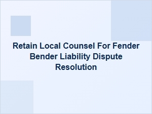How to Prove Negligence in a Fender Bender Case
